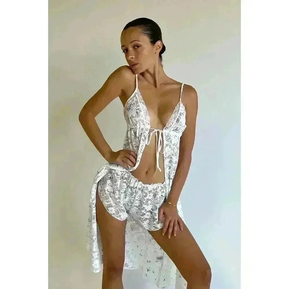 Frankie’s Bikinis Lucinda Lace Dress New - Picture 3 of 7